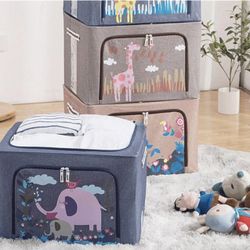 New! Hanging Cloths Storage Box Fabric Oxford