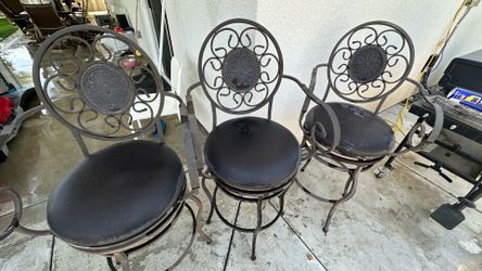 Outdoor chairs 3 for $50