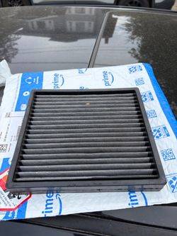 K&N Reusable engine and cabin air filter