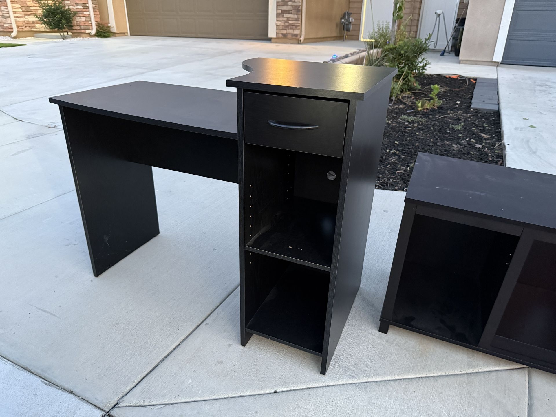 Free Desk and TV stand