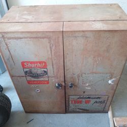 Metal Shop Cabinet - Parts & Tool Holder 