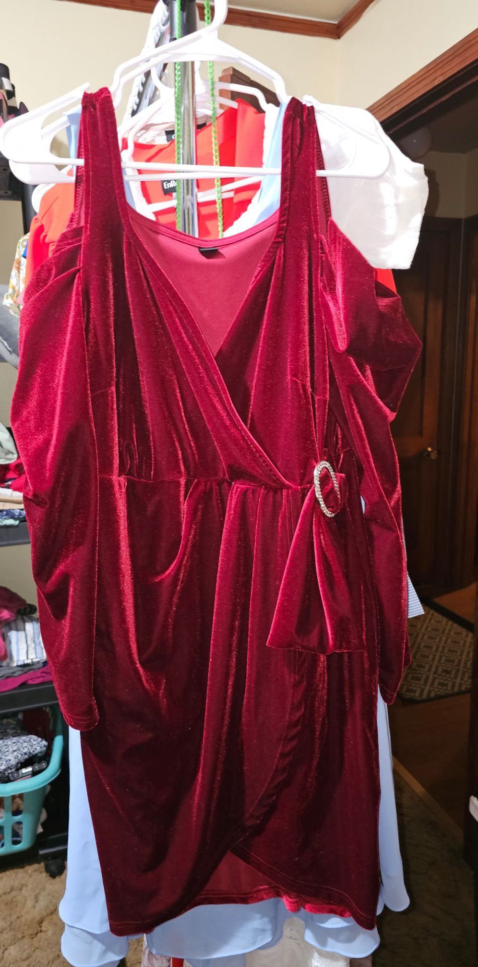 Vestido de tercio pelo talla 1XL