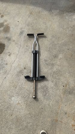 Vintage pogo stick toy