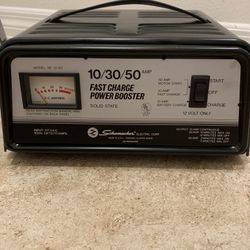 Schumacher Battery Charger and Boost Start 10/30/50 Amp