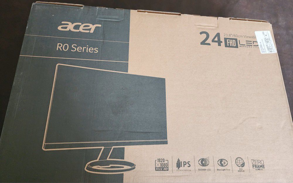 Acer 24 Inch LED Monitor