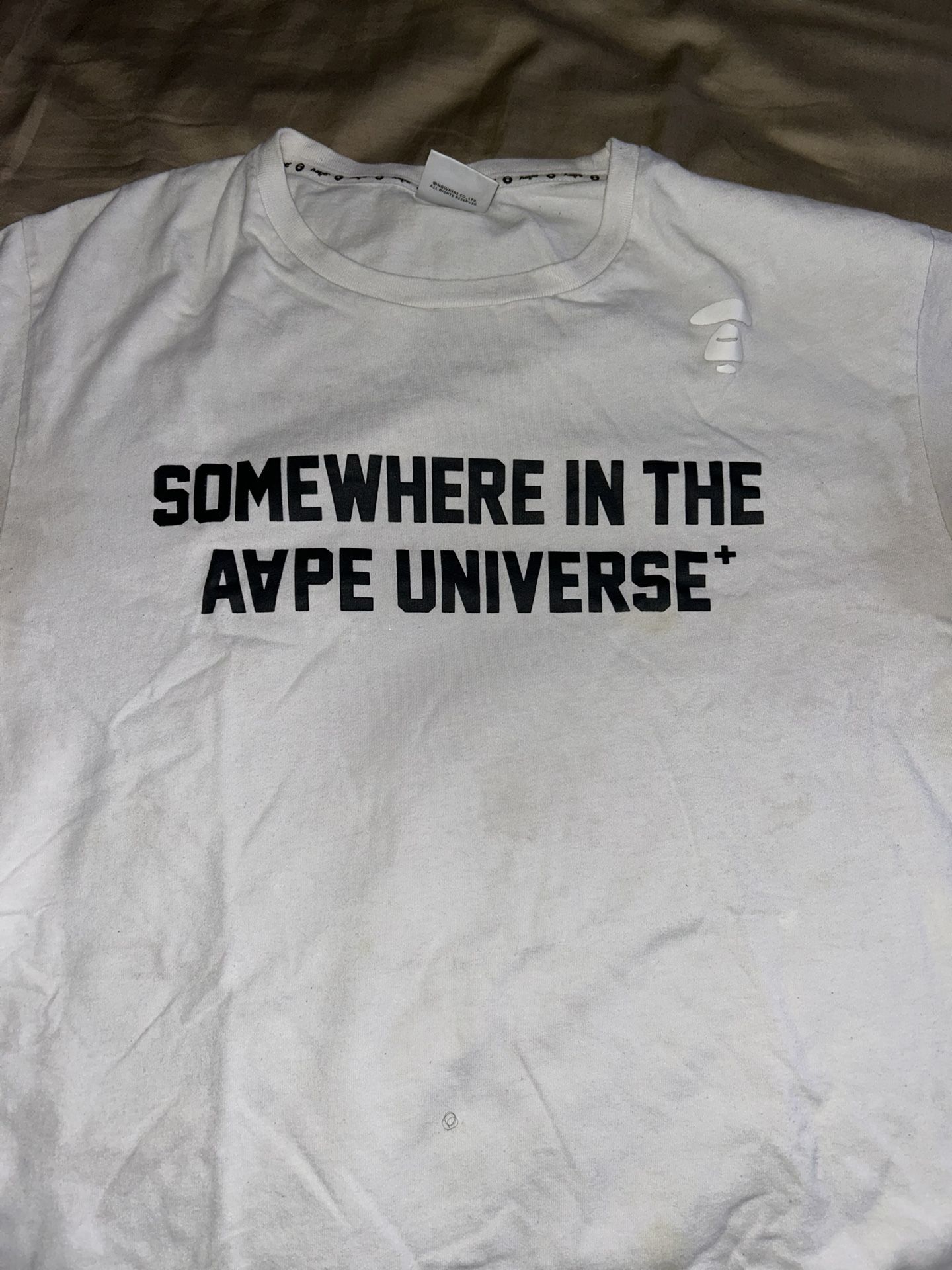 Aape white Tee Shirt
