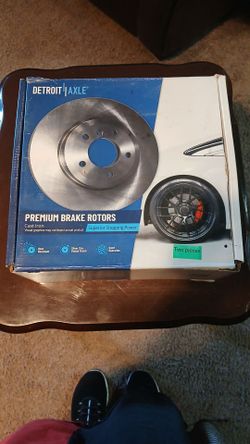 DETROIT AXLE Premium Brake Rotors R-31165 2 pieces