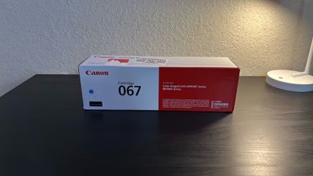 Genuine Canon 067 Cyan Toner Cartridge (5101C001) - Sealed Box