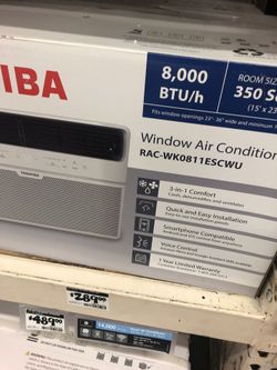 Window ac at señor water heater shop in downtown LA