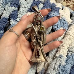The grim reaper pendant 110 grams of silver