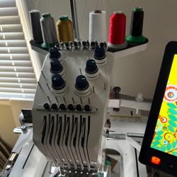 6 Needle Brother Embroidery Machine