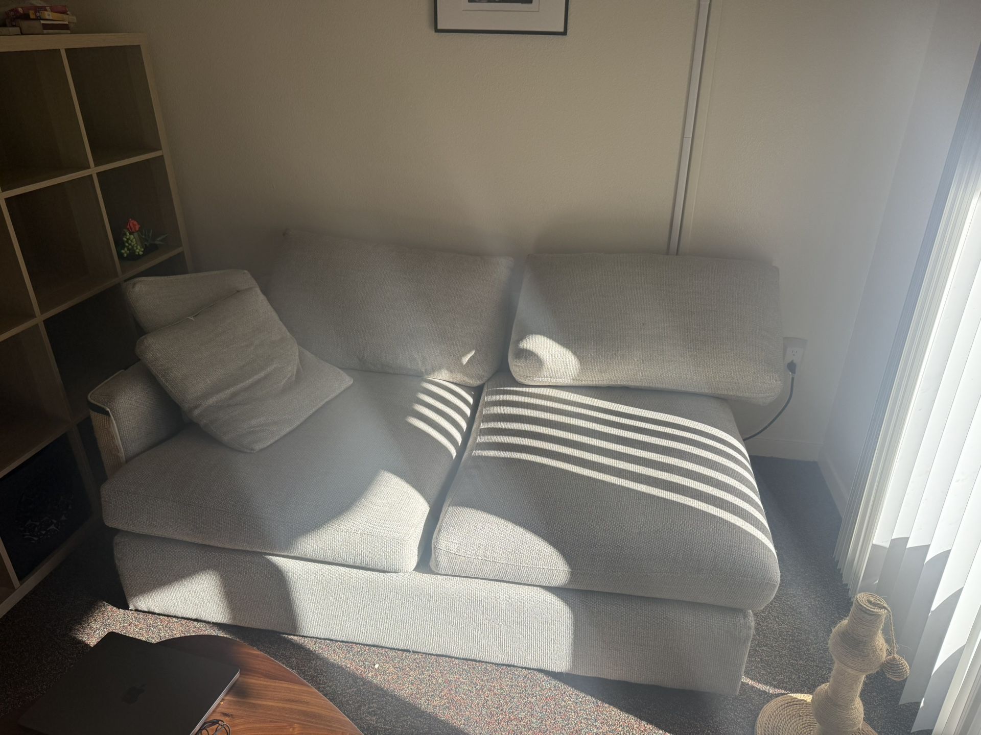 Crate and Barrel Sectional Couch