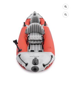 Intex 68309EP Excursion Unisex's Excursion Pro K2 Inflatable Kayak - Red