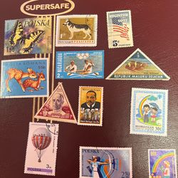 Stamps From The 1960s  Not Opened Marten Luthier King Very Rare Can’t Find It Easily 