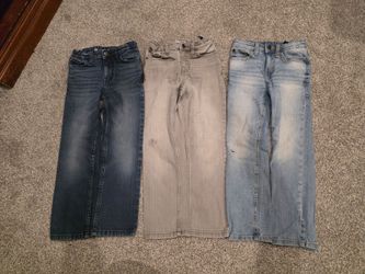 3 pairs of Cat & Jack jeans 6/7