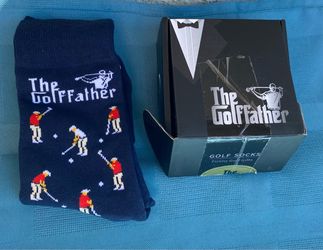 The Golf Father Novelty Golf Socks