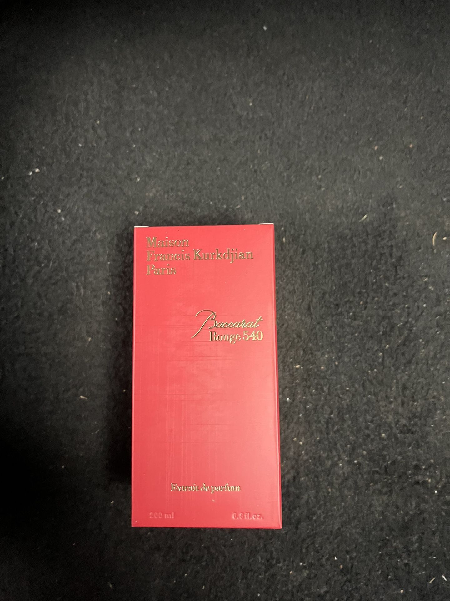 Baccarat 540 Red Big Bottle