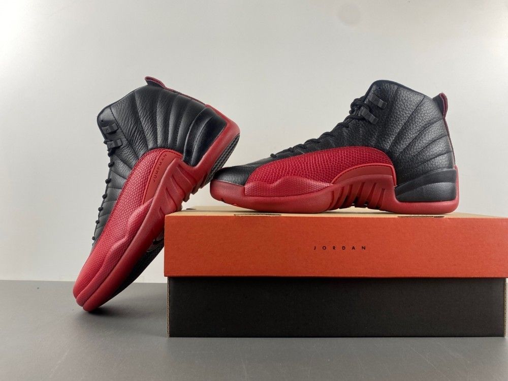 black and red 12s