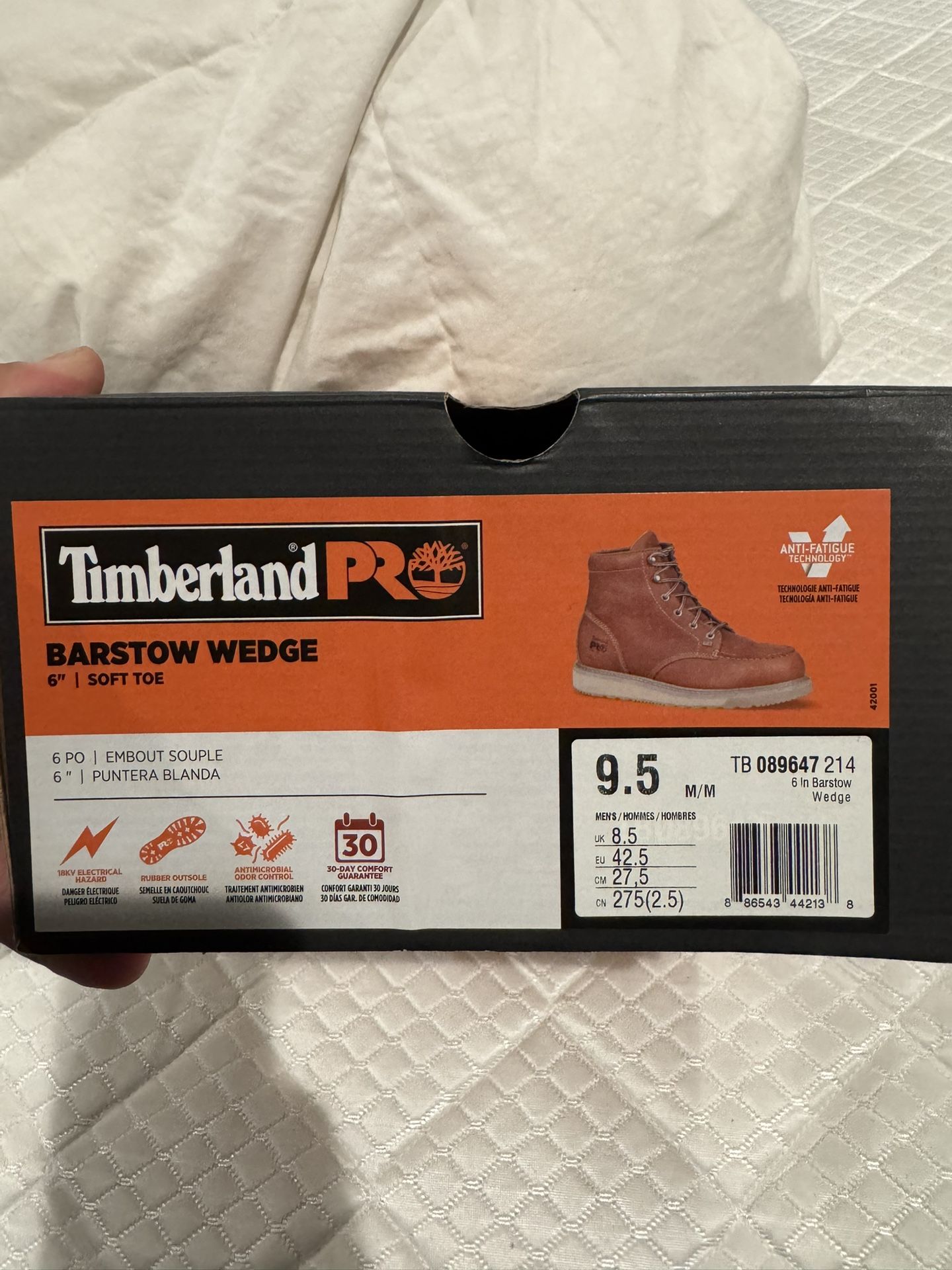 Timberland Barstow Wedge Brand New Soft Toe