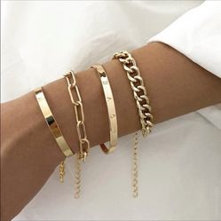 4pcs Love Bracelets 