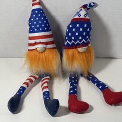 Faceless Summer USA Themed Gnomes