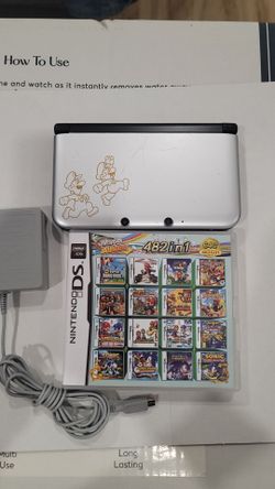 NINTENDO 3DSXL SPECIAL LIMITED MARIO & LUIGI EDITION W/ 481 GAMES IN 1