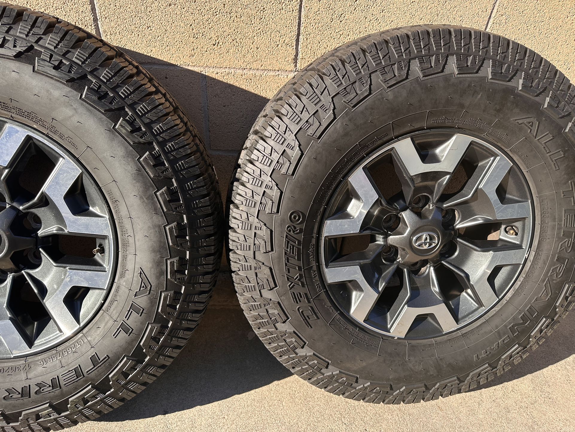 2023 TOYOTA TACOMA TRD OEM WHEELS AND TIRES FOR SALE