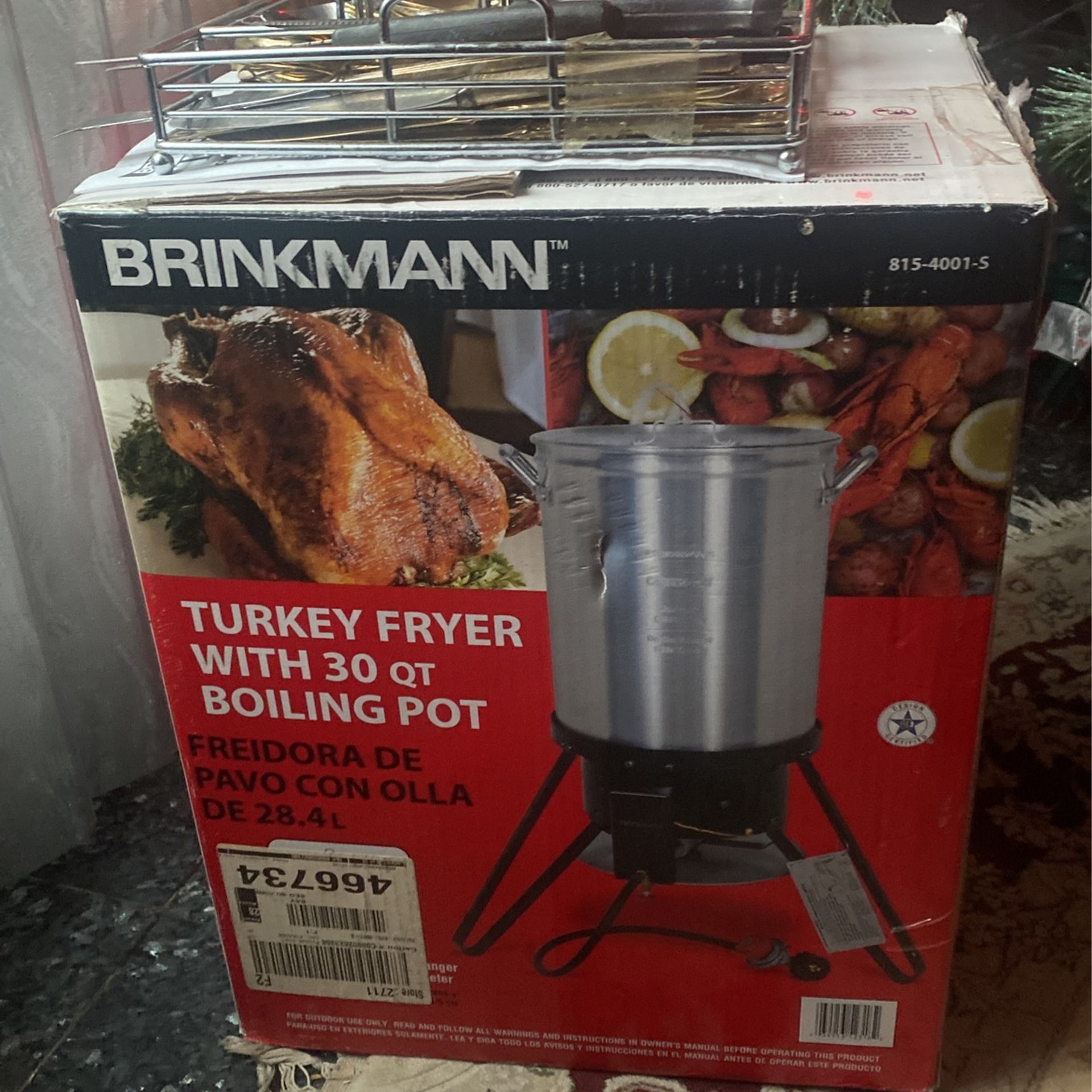 Turkey fryer brand new