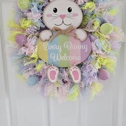 Every Bunny Welcome Wreath