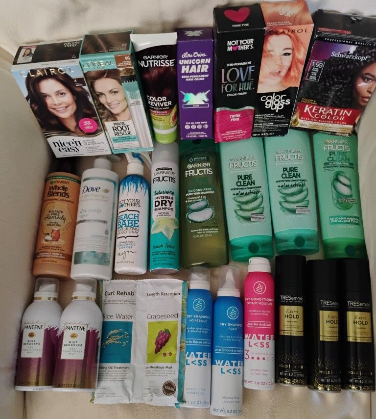 Hair Products Shampoo Conditioner Color Spray