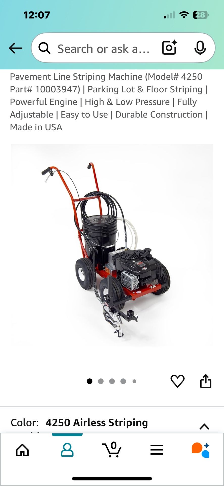 Airless Sprayer And Line Strip Machine 
