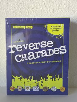 Reverse Charades New Sealed USAopoly 2014