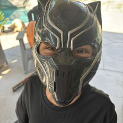 Black Panther Kids Mask Only Halloween 
