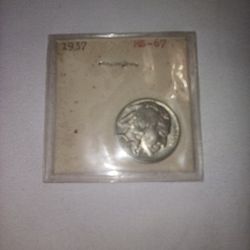 1937 Buffalo Nickel Ms 67