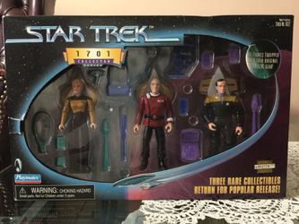 Star Trek 1701 Collectors Series Action Figures