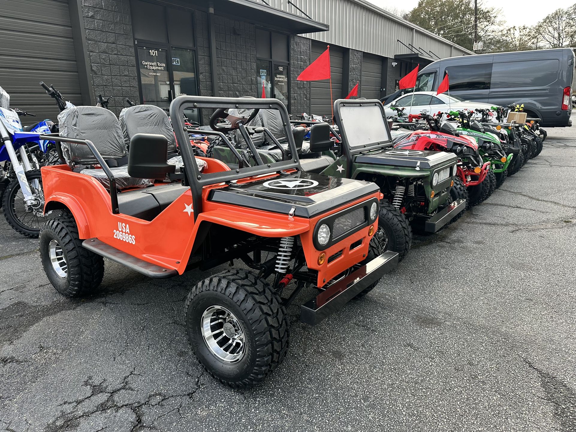 Christmas Sale MINI JEEP FOUR WHEELER DIRTBIKE