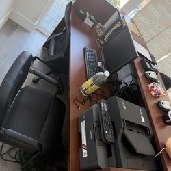 New Brown heavy desk