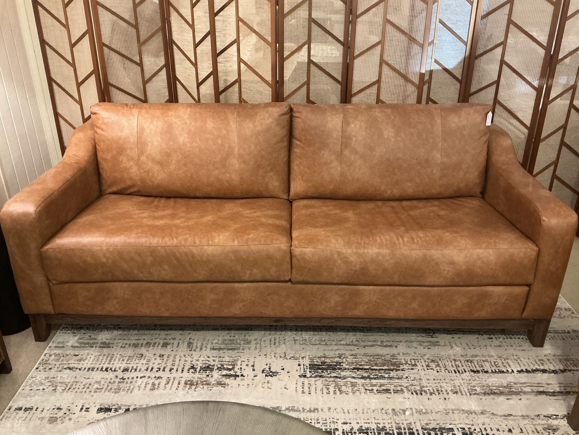 Two Cushioned Sofa