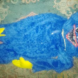 Huggy Wuggy Costume Head And Body Suit