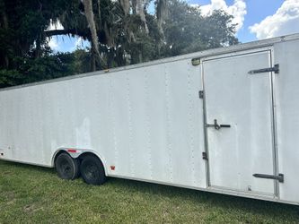 30ft Cargo Trailer/RV With Built In Winch And More!