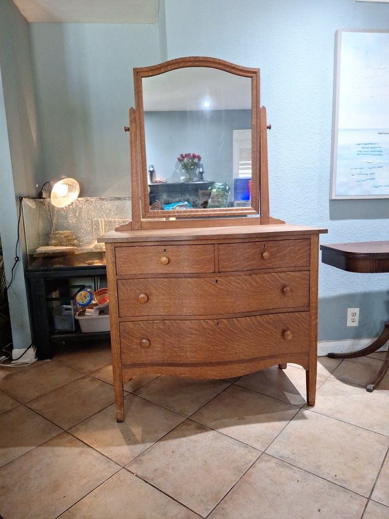 Antique Oak Dresser