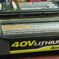 Ryobi Battery 
