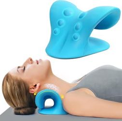 NEW NEVER USED | Neck Stretcher & Relaxer | Cervical Traction Device Pillow