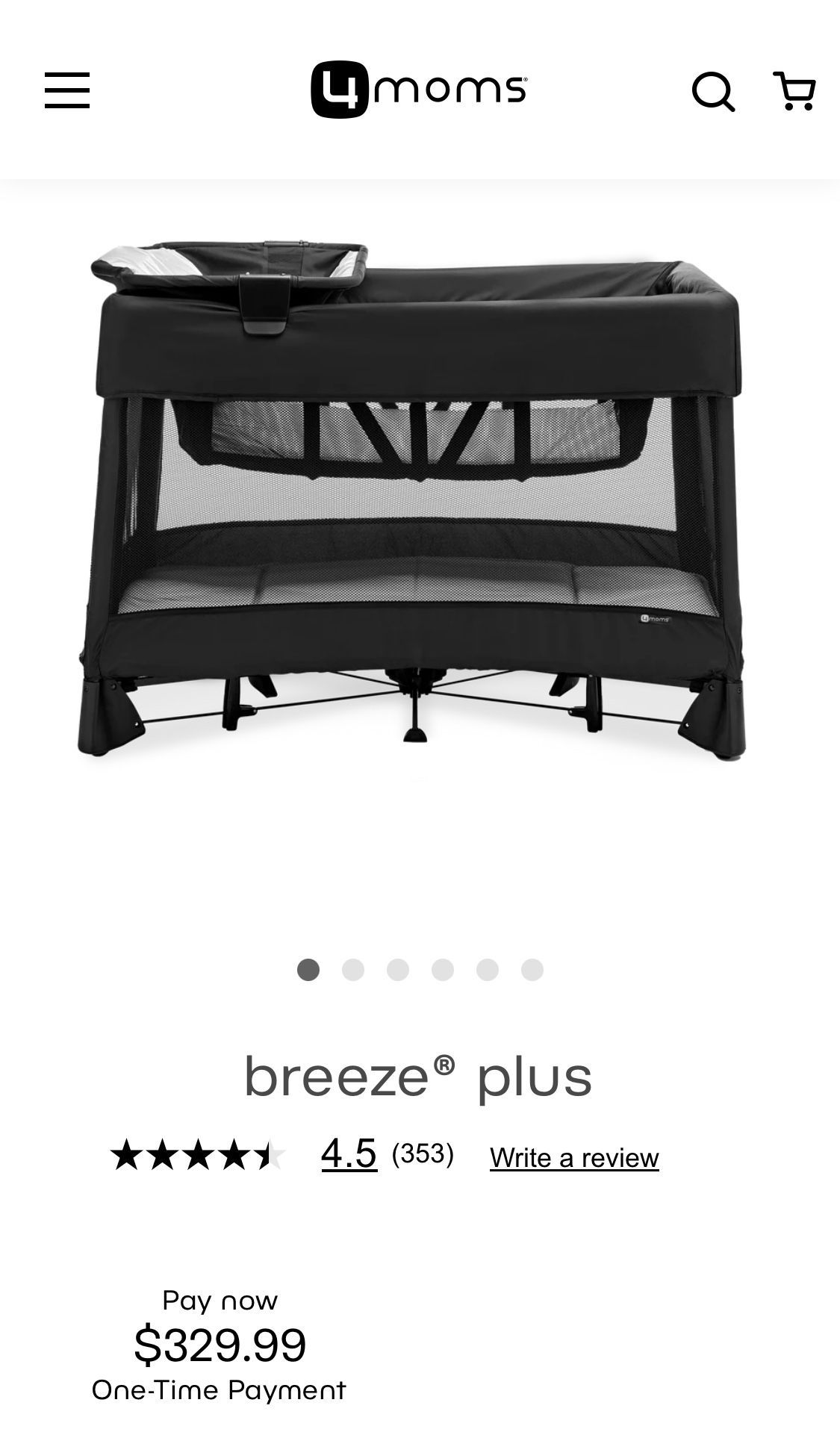 4moms Breeze Plus Pack And Play