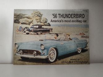 Ford Thunderbird Vintage Sign