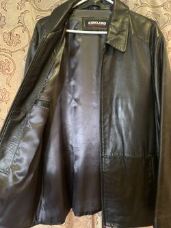 Kirkland leather hotsell jacket