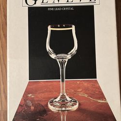 Vintage Wine Glasses Set Of 6