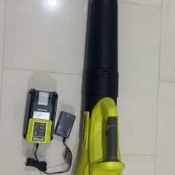 Ryobi 40V Leaf Blower With Battery And Charger 
