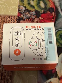 Remote dog trainer collar