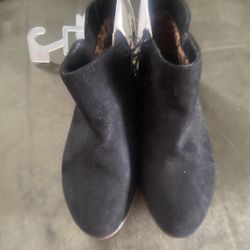 Black Ankle Boots - Toddler Girl NEW